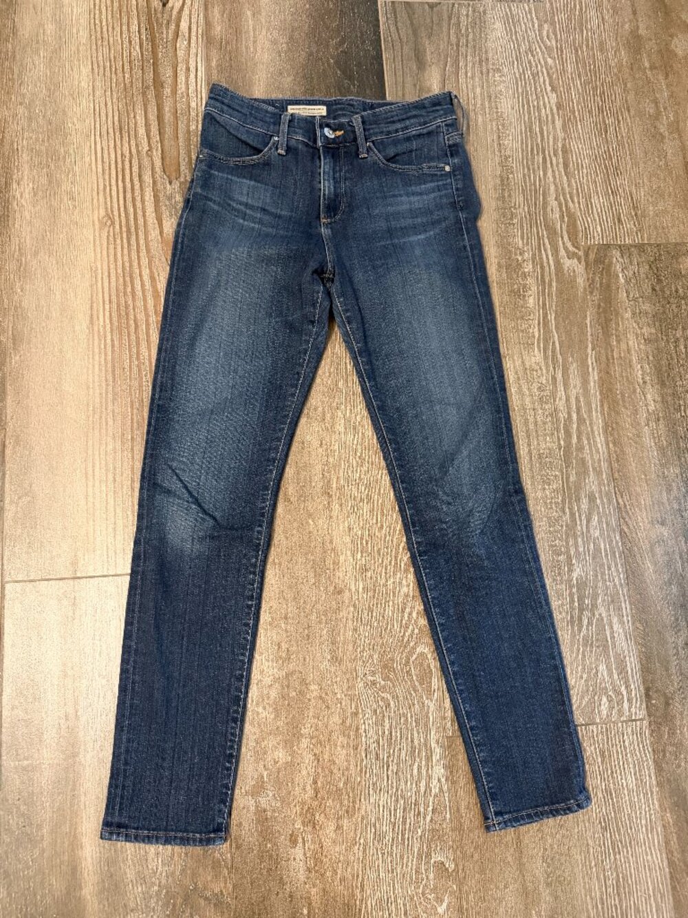 AG Stevie High Rise Skinny Jean Ankle Length Size 25
